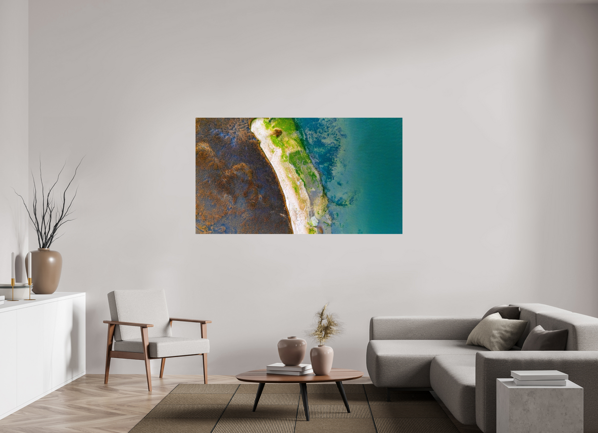 70 x 39.4″, Photo Print On Fuji Crystal DP II The Green on the Water - Charleston, South Carolina