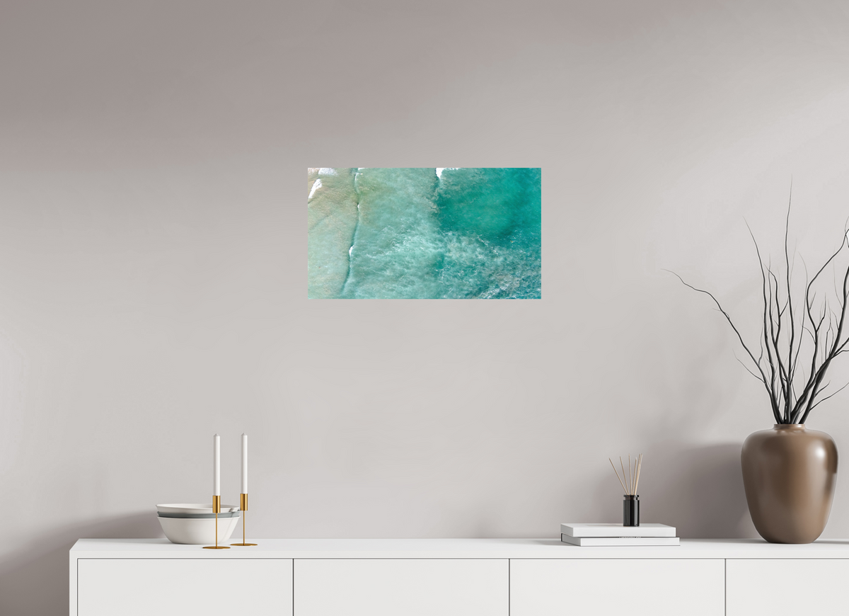 24 x 13.5″, Photo Print On Fuji Crystal DP II Costa Rica Waves #1 - Nosara, Costa Rica