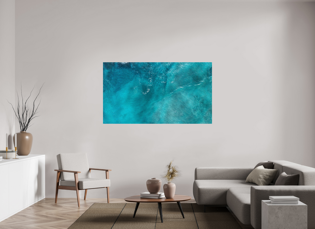 70 x 39.4″, Photo Print On Fuji Crystal DP II Blue Seas - Nosara, Costa Rica