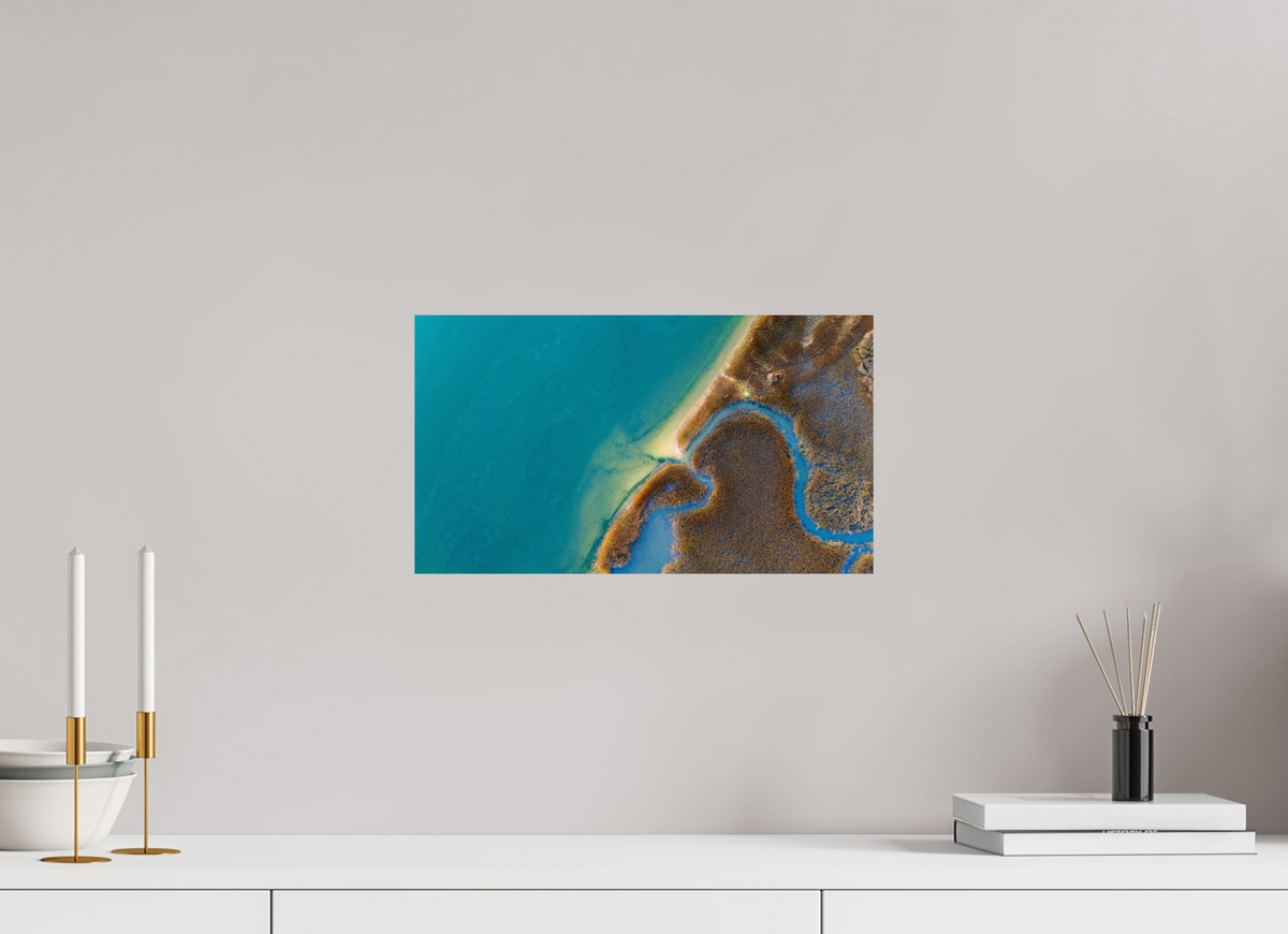 16 x 9″, Photo Print On Fuji Crystal DP II Winter Waters in Charleston