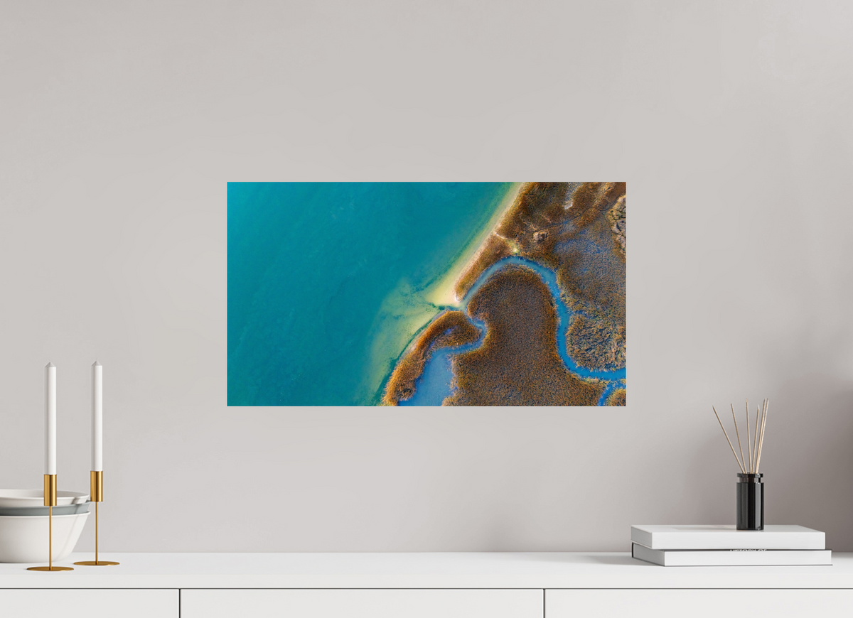 21″ x 11.8″, Photo Print On Fuji Crystal DP II Winter Waters in Charleston