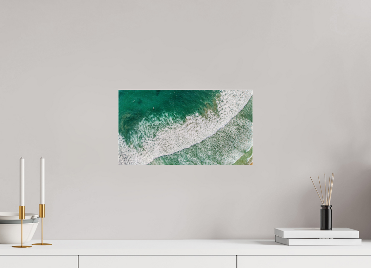 16 x 9″, Photo Print Under Acrylic Glass Costa Rica Waves #2