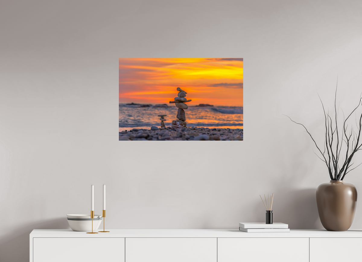30 x 20″, Photo Print On Fuji Crystal DP II Rock Stack - Nosara, Costa Rica