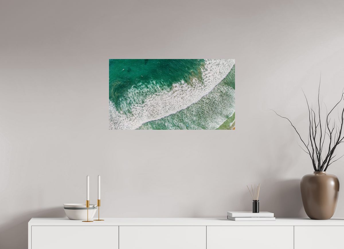 32 x 18″, Photo Print On Fuji Crystal DP II Costa Rica Waves #2