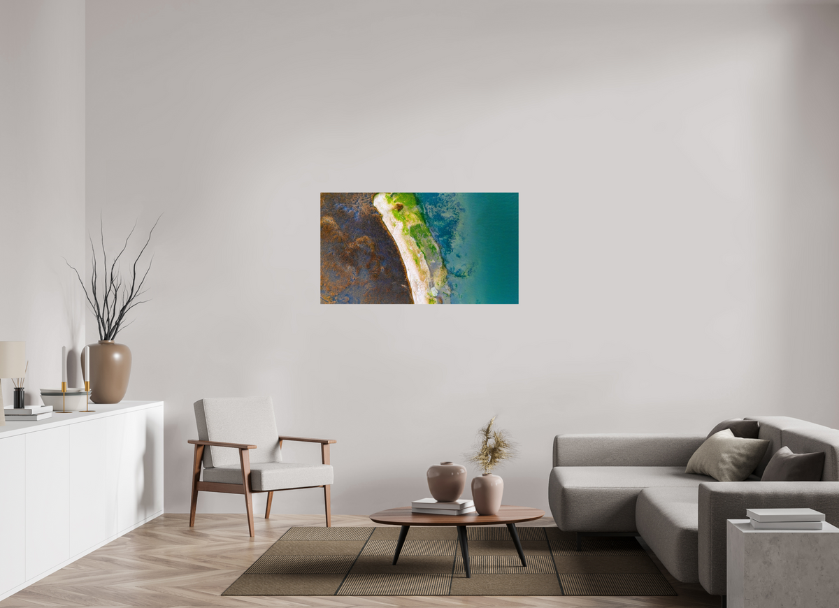49 x 27.6″, Photo Print On Fuji Crystal DP II The Green on the Water - Charleston, South Carolina