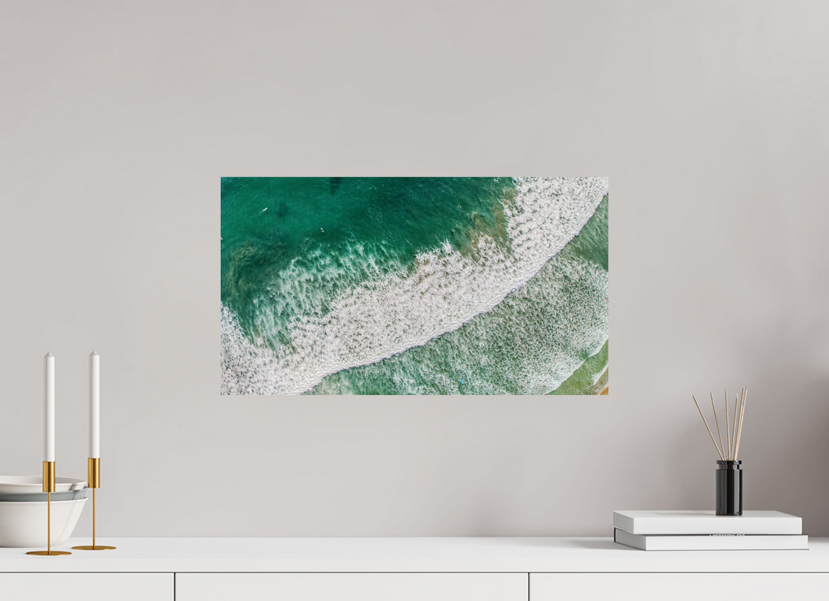 21″ x 11.8″, Photo Print On Fuji Crystal DP II Costa Rica Waves #2